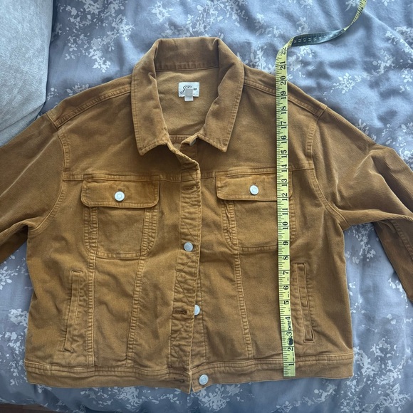 J. Crew Corduroy Garment Dyed Trucker Jacket L - Picture 9 of 11